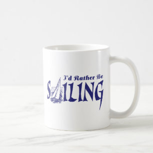 Jag skulle hellre segla kaffemugg