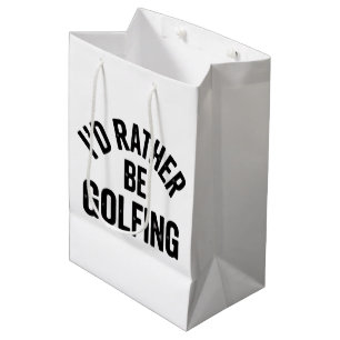 Jag Skulle Hellre Spela Golf Roligt Present För Go