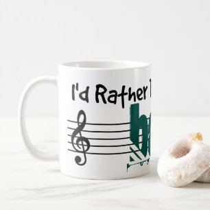 Jag skulle hellre spela min massa kaffemugg