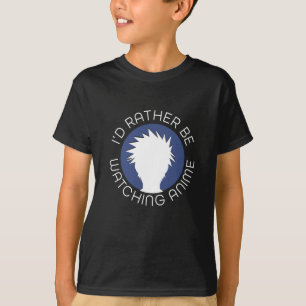 Jag skulle hellre titta på Anime T Shirt