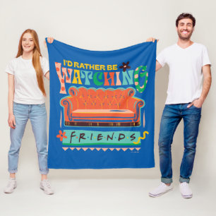 Jag skulle hellre titta på FRIENDS™ Vibrant Grapic Fleecefilt