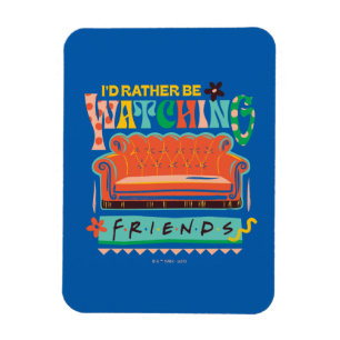 Jag skulle hellre titta på FRIENDS™ Vibrant Grapic Magnet