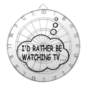 Jag skulle hellre titta på TV Piltavla