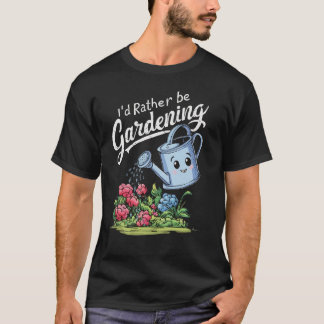 Jag skulle hellre vara .  Älskare T Shirt