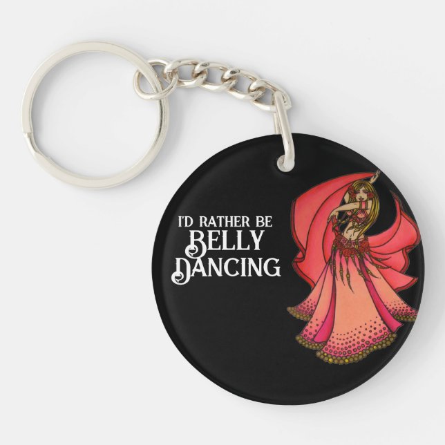 Jag skulle hellre vara Belly Dancing (Framsidan)