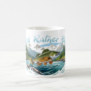 Jag skulle hellre vara bergsfiske i Sjö Kaffemugg