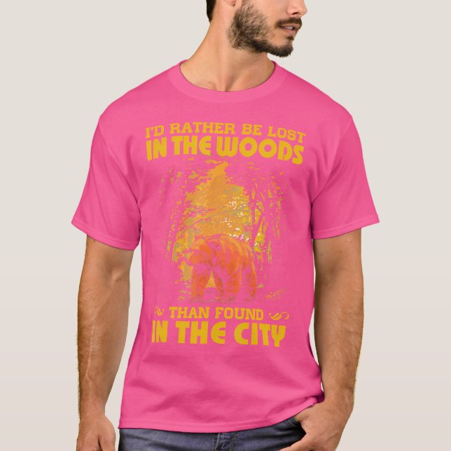 Jag skulle hellre vara Borttappad i Skogen än i T Shirt (Framsida)