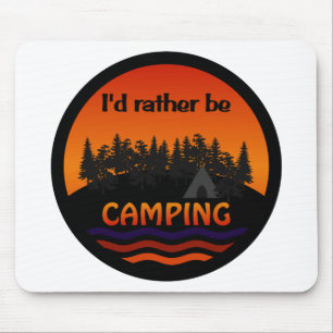 Jag skulle hellre vara Camping moussad Musmatta