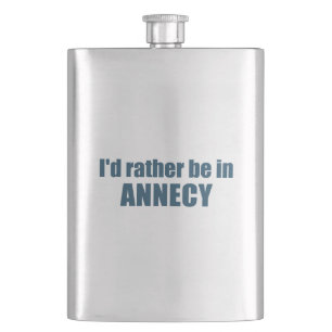 Jag skulle hellre vara i Annecy Frankrike Fickplunta
