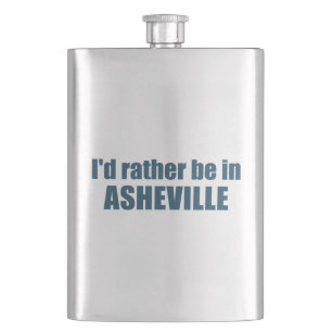 Jag skulle hellre vara i Asheville North Carolina Fickplunta