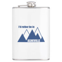 Jag skulle hellre vara i Asheville North Carolina-