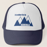 Jag skulle hellre vara i Asheville North Carolina-