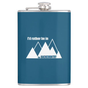 Jag skulle hellre vara i Backcountry Mountain Fickplunta