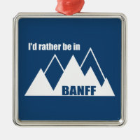 Jag skulle hellre vara i Banff Canada Mountain