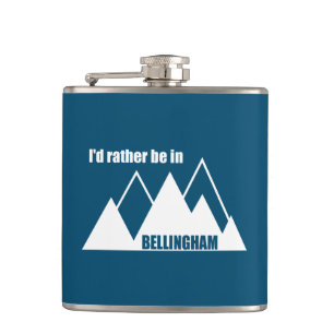 Jag skulle hellre vara i Bellingham Washington Mou Fickplunta