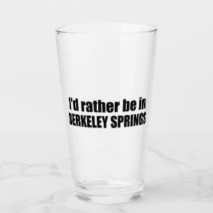 Jag skulle hellre vara i Berkeley Vår Väster Virgi Glaskopp