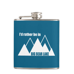 Jag skulle hellre vara i Big Bear Sjö Kalifornien Fickplunta