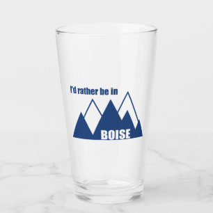 Jag skulle hellre vara i Boise Idaho-berget Glaskopp