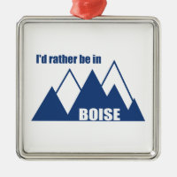 Jag skulle hellre vara i Boise Idaho-berget