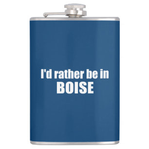 Jag skulle hellre vara i Boise Idaho Fickplunta