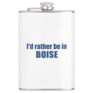Jag skulle hellre vara i Boise Idaho Fickplunta