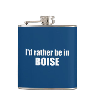 Jag skulle hellre vara i Boise Idaho Fickplunta