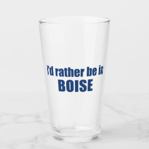 Jag skulle hellre vara i Boise Idaho Glaskopp