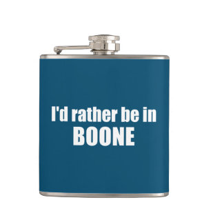 Jag skulle hellre vara i Boone North Carolina Fickplunta