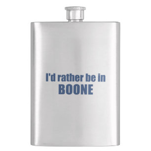 Jag skulle hellre vara i Boone North Carolina Fickplunta