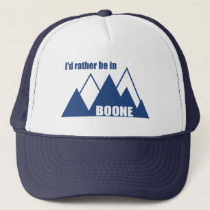 Jag skulle hellre vara i Boone North Carolina Moun Keps