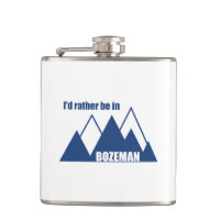 Jag skulle hellre vara i Bozeman Montana Mountain