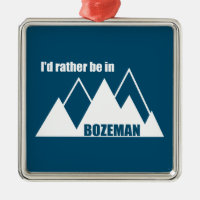Jag skulle hellre vara i Bozeman Montana Mountain