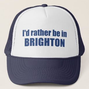 Jag skulle hellre vara i Brighton Utah Keps