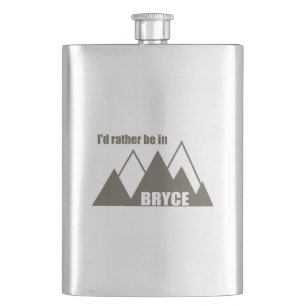 Jag skulle hellre vara i Bryce Canyon Mountain Fickplunta