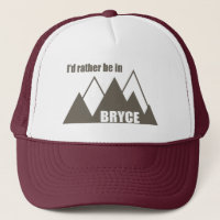 Jag skulle hellre vara i Bryce Canyon Mountain