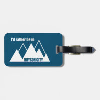 Jag skulle hellre vara i Bryson City Mountain