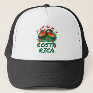 Jag skulle hellre vara i Costa Rica Vacation Souve Keps