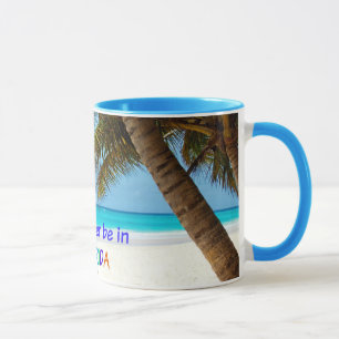Jag skulle hellre vara i Florida Mugg