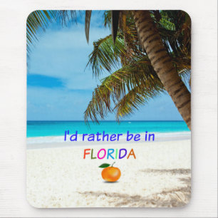 Jag skulle hellre vara i Florida Musmatta