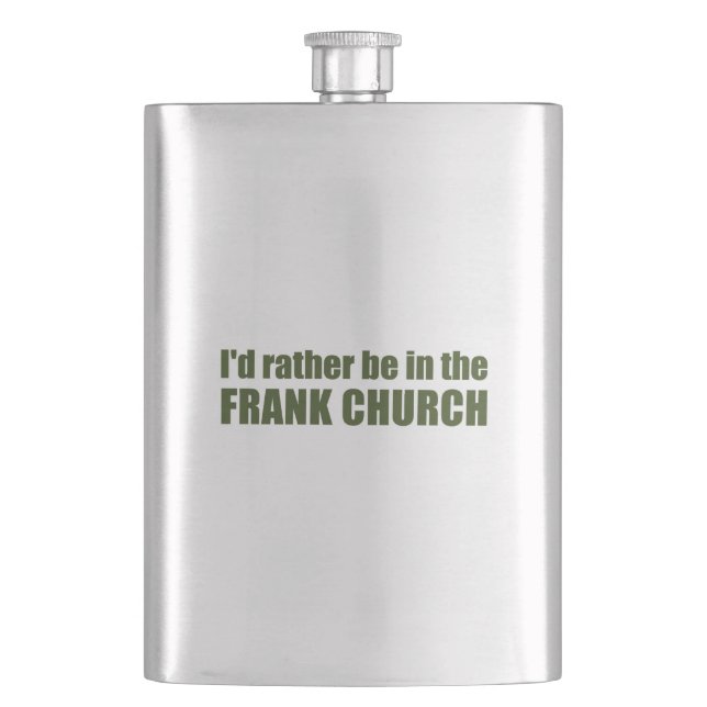 Jag skulle hellre vara i Frank Church Fickplunta (Framsidan)