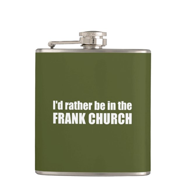 Jag skulle hellre vara i Frank Church Fickplunta (Framsidan)