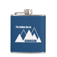 Jag skulle hellre vara i Gunnison Colorado Mountai