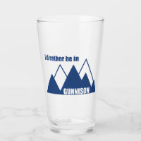 Jag skulle hellre vara i Gunnison Colorado Mountai