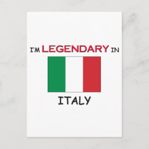 Jag skulle hellre vara i ITALIEN Vykort