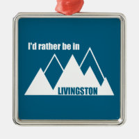 Jag skulle hellre vara i Livingston Montana-berget