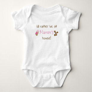 Jag skulle hellre vara i Mamaw hus. T Shirt
