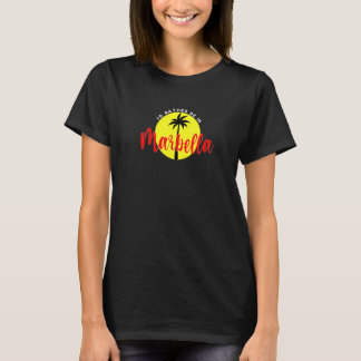 Jag skulle hellre vara i Marbella - Vacation Beach T Shirt