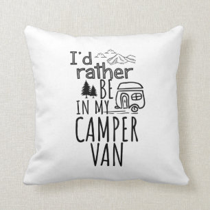 Jag skulle hellre vara i min Camper Van Kudde