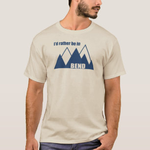 Jag skulle hellre vara i Oregonberget T Shirt
