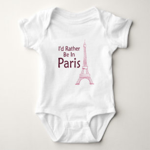 Jag skulle hellre vara i Paris Tröja